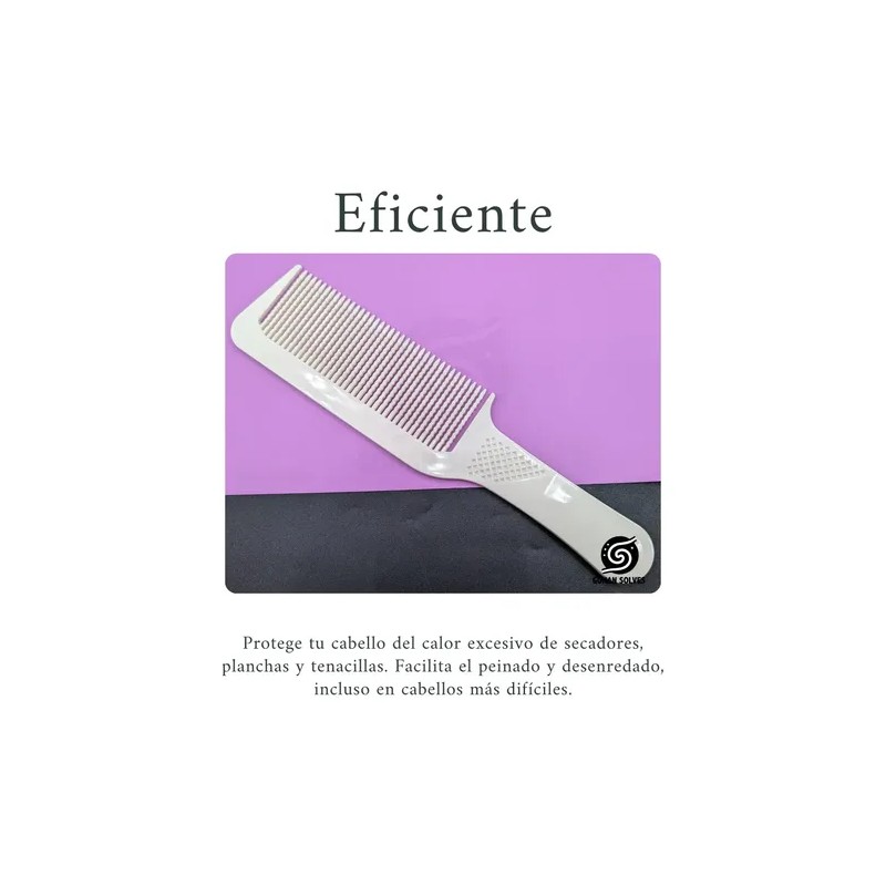 Peine De Alta Resistencia Térmica, Todo Tipo De Cabello