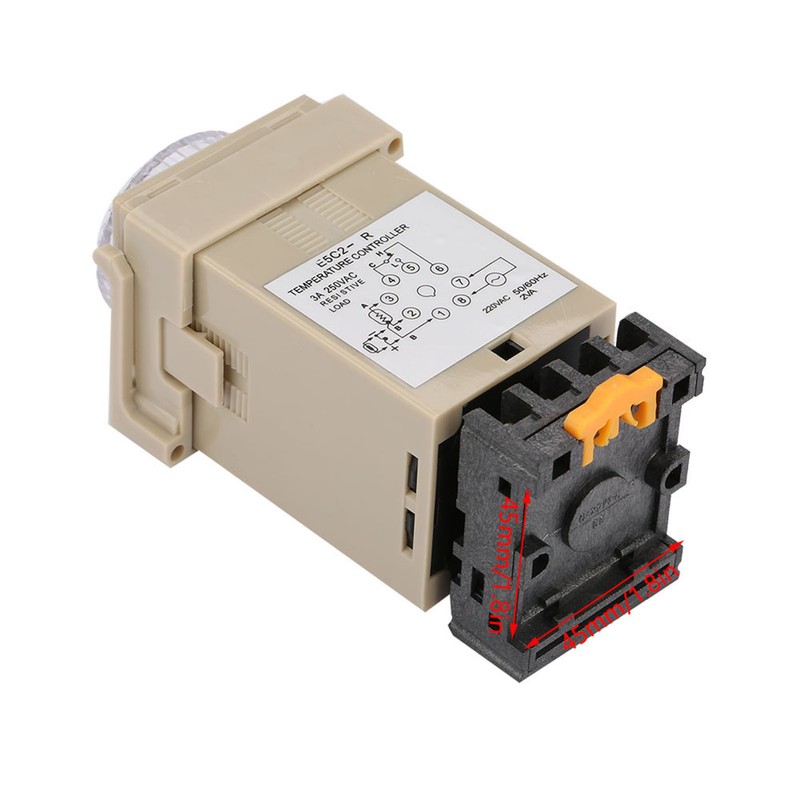 E5C2-R Analog Dial Temperature Controller Din rail Type Temperature Control