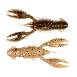 Z-MAN Unisex Adult Prcr Pk 5' Pack Pro Crawz Drew's Craw, 3.5 Inch, 3 Pack, Drews Crab, 3.5 Inch