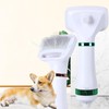 Pet Hair Dryer, 2-in-1 Convenient Dog Blower, 300W Pet Grooming Hair Dryer with Spike Rake Brush, Adjustable Temperature for Small/Medium Cats and Dogs