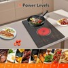 Traenvir 2 Burner Electric Cooktop, 12 Inch Built-in & Countertop