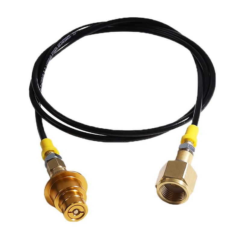 Terra CQC Quick Connect to External Co2 Tank Adapter Hose
