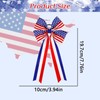 4th of July Hair Ties Red White and Blue Ponytail
