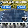 10-Pack Heavy-Duty Aluminum Alloy L-Foot Solar Mounts Photovoltaic Panel Mounting