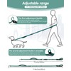 WANFIRE Hands Free Dog Leash, Multifunctional Crossbody Dog Leash, 5.9-9.5Ft