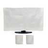 2 Pack Foam Flat Screen TV Cover Fits Up to