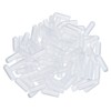 QUARKZMAN Pack of 100 Rubber End Caps 4 mm ID