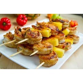 sakoraware Natural Bamboo Wooden Skewers/BBQ Sticks Seekh (240 Pcs) for Kabab Chicken Paneer Tikka Fruits Salad for Barbeque and Grilling (10 Inch Each, 3 Mm Thickness) Medium Wooden