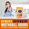 SMELLEZE Reusable Mothball Smell Remover & Odor Eliminator – Eliminate