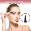 Microblading-Augenbrauenstift mit 4 Gabelspitzen, wasserfest, mit natürlichen, haarähnlichen Strichen, 24