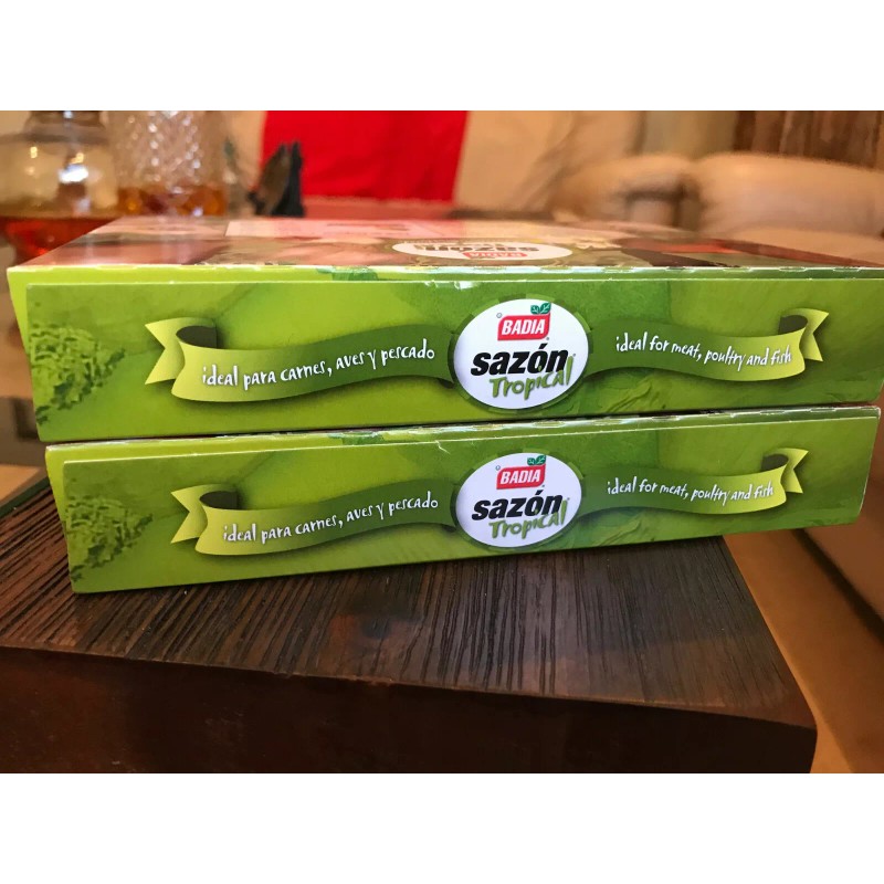 Badia 2 BADIA Sazon Tropical 40 sobres ideal para carnes