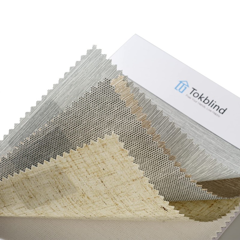 Tokblind Light Filtering Roller Shade Fabric Sample