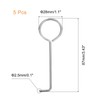 QUARKZMAN Drain Lifter Hooks, 5 Pieces Stainless Steel Drain Rust