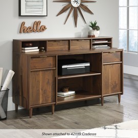 Sauder Clifford Place Organizer Hutch, Grand Walnut finish