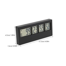 Mikinona Countdown Timer Clock Display for Retirement Vacation Exam Wedding Lab Projects User Friendly Electronic Countdown Timer for Long Term Use