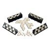 Pressman Tri-Ominos - Deluxe Edition Triangular Tiles with Brass Spinners,