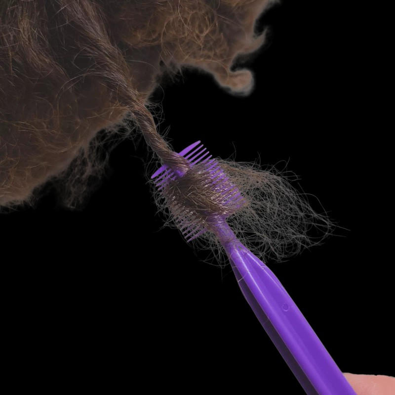 Bonika Green Coil Comb For Ethnic And Curly Hair Styling