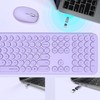 UBOTIE Wireless Keyboards and Mouse, Silent Scissor Switches Slim Keyboards