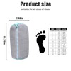 Suzmei Shoe Laundry Bag, 2PCS Gray, Chenille Fabric, Reusable, Hand