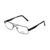 Big&Tall by Vivid 2 Designer Eyeglasses in Gun-Black +1.25