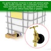IBC Tank Adapter Hose Connector – S60X6 Brass Garden Tap