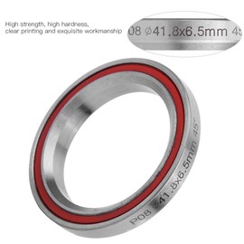 Keenso Bike Headset Bearings, 2Pcs 41.8mm Heavy Duty Scooter Headset Bearings Mountain Bike Road Bike Headset Bearings Double Sealed Cycle Headset Bearings Cycling Accessory