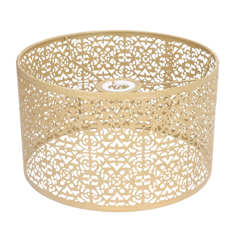 Lamp Shade Hollow Out Metal Lampshade E27 E14 Universal Use