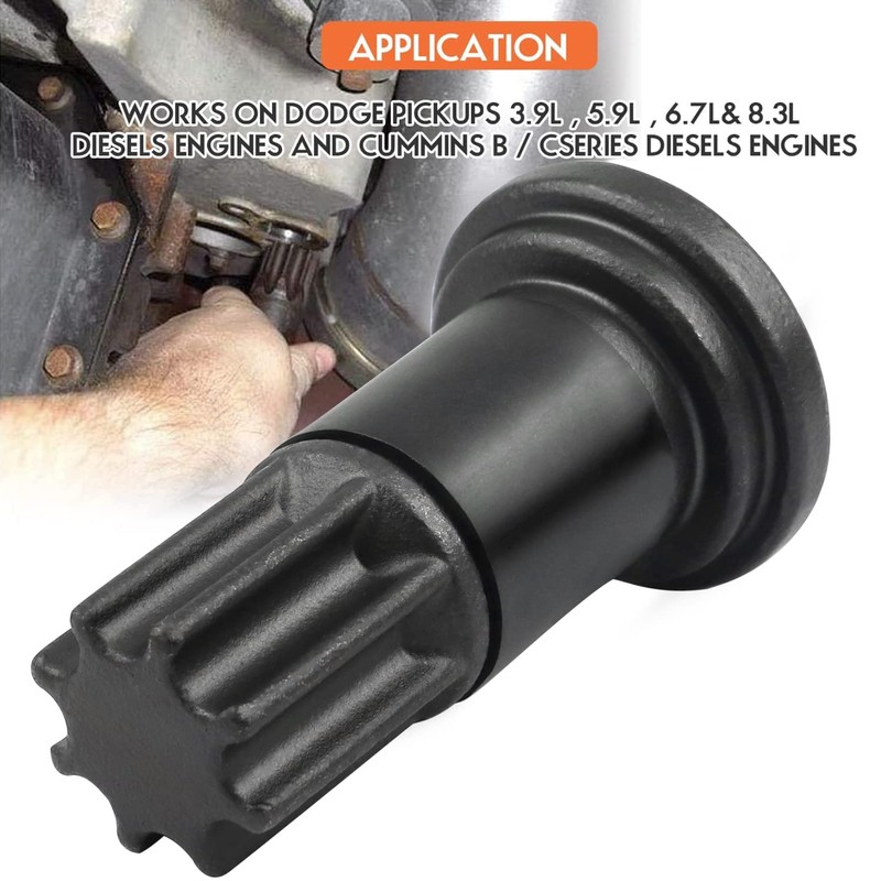 Cummins Engine Barring Rotating Tool Compatible for Cummins B/C Series