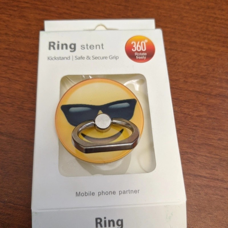 Ring Mobile phone finger Ring stent 360°swivels kickstand adhesive Sunglasses