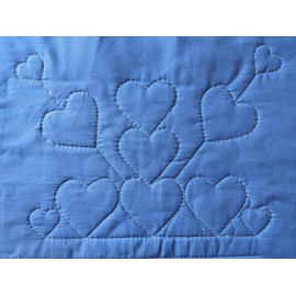 Parrs Heart Free Motion Quilting Ruler for Domestic Machines