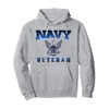 NAVY VETERAN USN LOGO Pullover Hoodie