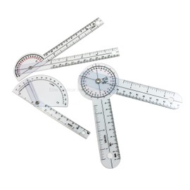 EMI Pocket 3 Piece Goniometer Set: Finger Goniometer, 6" Goniometer, 180 Degree 6" Goniometer EGM-430