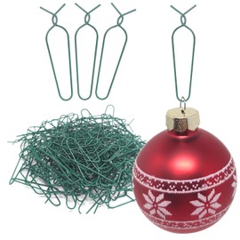 com-four® 150 x Hooks for Christmas Tree Decorations - Hangers for Christmas Tree Baubles - Quick Hanger for Decoration for Christmas - Reusable Metal Hooks - Tree Bauble Pendant