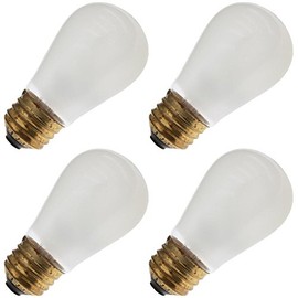 Industrial Performance 15S14/IF 120V, 15 Watt, S14, Medium Screw (E26) Base Light Bulb (4 Bulbs)