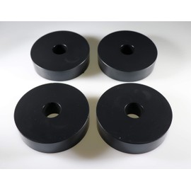 Sorbothane Premium Vibration Isolation Washer (4" OD x 1" ID x 1" Thick, 70 Durometer (Hard))