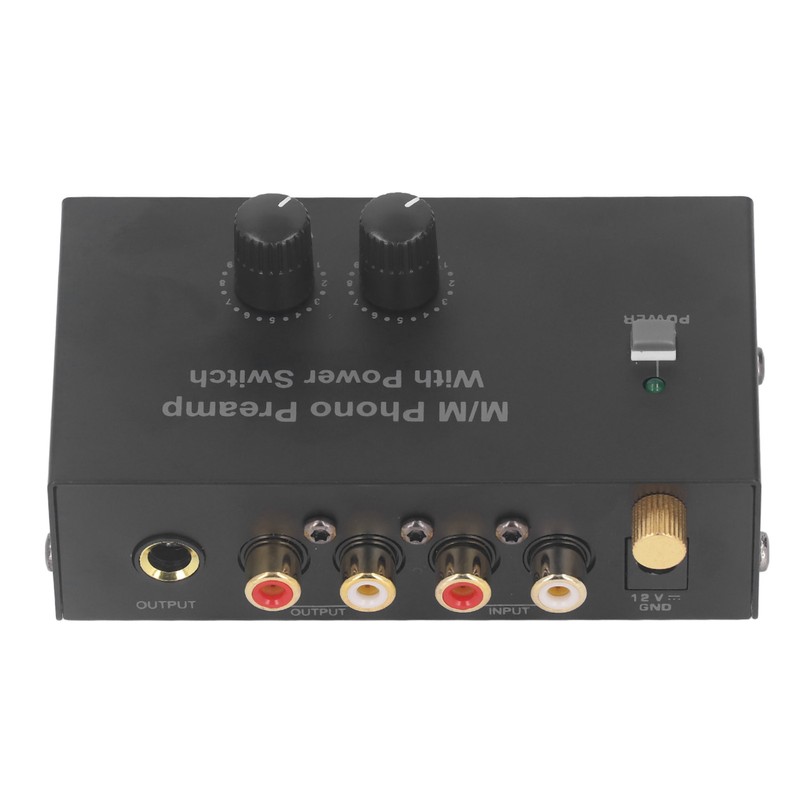 Phono Turntable Preamp Record Player Preamplifier Electronic Sound Stereo Phonograph