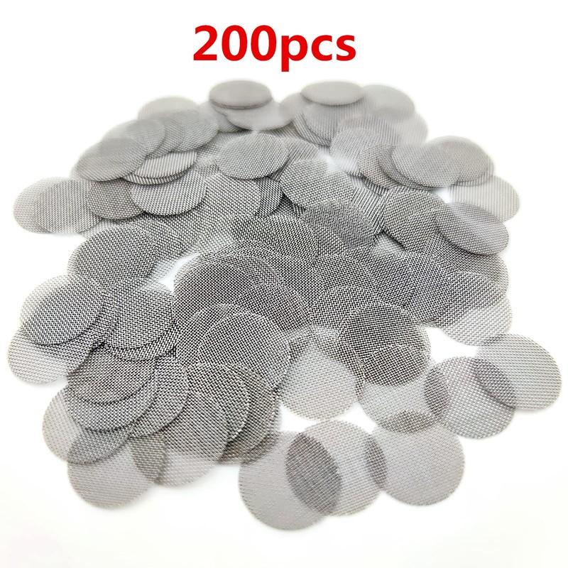200 PCS 3/4 Pipe Screens, Stainless Steel Pipe Screen Filters