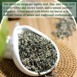 Jasmine Tea Loose Leaf Chinese Jasmine Green Tea Loose Leaf Natural Aroma and Sweet Taste 茉莉花茶 茶叶 绿茶 中国茶 120g