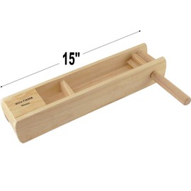 Big Wooden Matracas Mexicanas Noisemaker - 15" long Ratchet