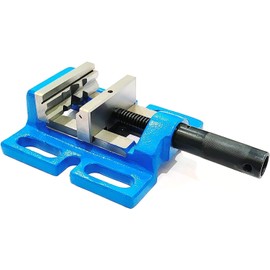 A.D. International Unigrip drill press vice vise | High accuracy | Hi-grade cast Iron Machine Tool (3" Inch I 75 mm)