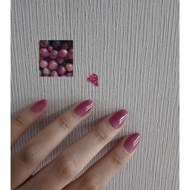 600 Colors One Color Handmade Nail Tips - Square / 600컬러  원컬러 수제네일팁 - 스퀘어