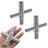 GlamRays Pack of 2 4 Way Square Tap Key 6.5
