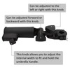 AcbbMNS Universal Golf Push Cart Umbrella Holder, Adjustable Angle Golf