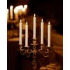 Flameless Taper Candles with Remote Timer, Battery Operated Led Warm