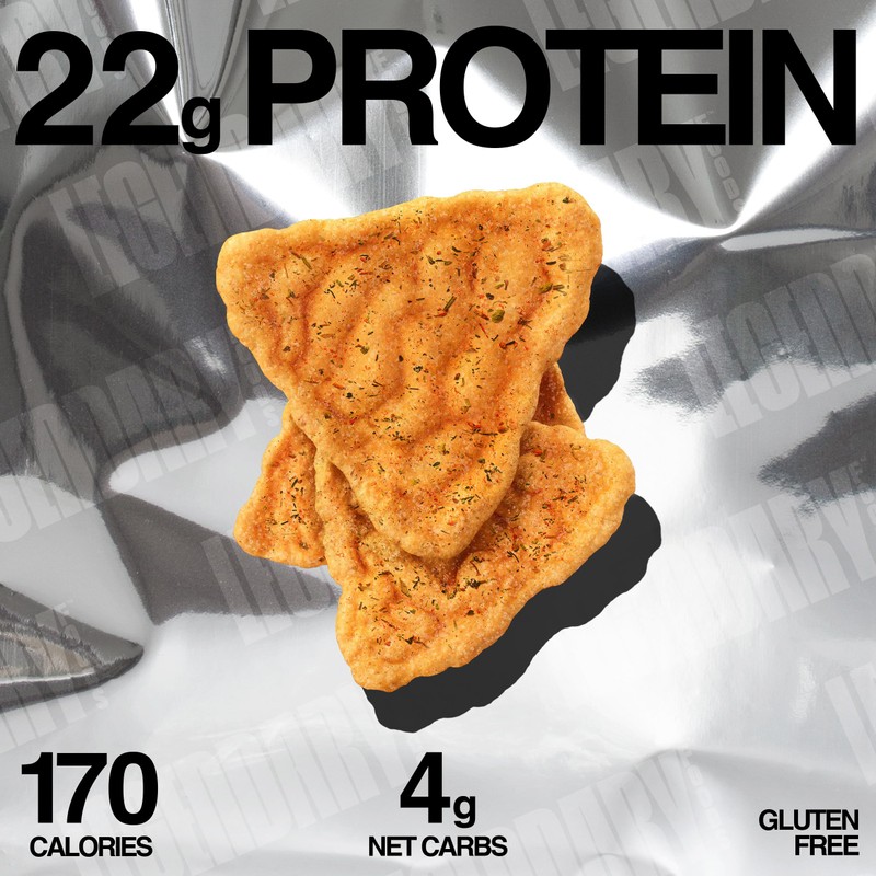 Legendary Foods Cheddar Jalapeño Protein Chips – Popped Tortilla Style