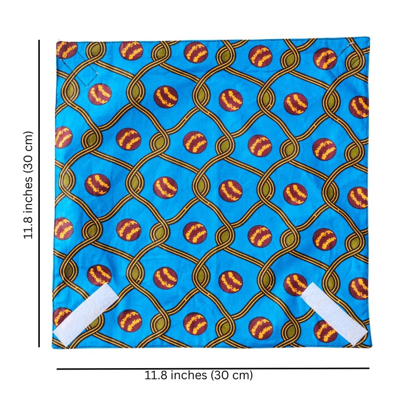 Reusable Sandwich Wrap - Washable, Leakproof, Double-Layered, Fabric, Foldable, Space