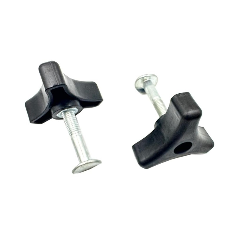 URIMPAVIDO 2PCS Lawn Mower Handle Knob Triangle Handle Knob Nut