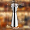 Briout Jigger for Bartending, Double Cocktail Jigger Japanese Premium 304