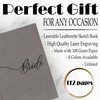 Bride Flowing Script Notebook Perfect for Wedding Planning and Bridal