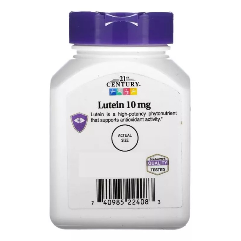 21st Century Vitamina De Ojos Luteina 60 Tabs Century 21